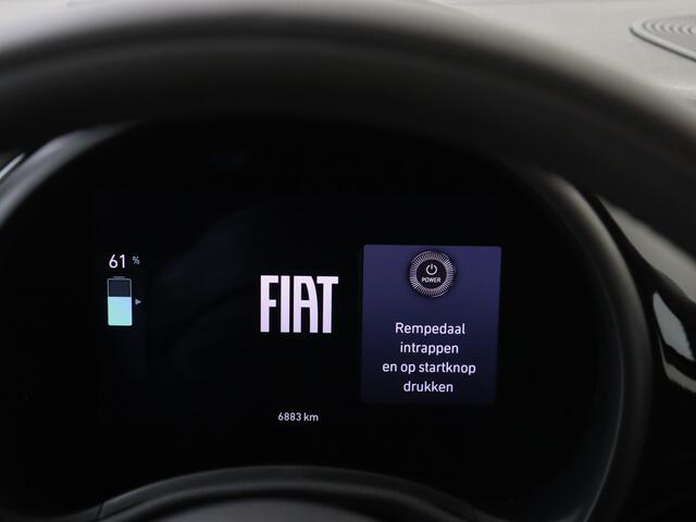 Fiat 500C Icon 42 kWh | Open Dak | Navigatie | Parkeersensoren |