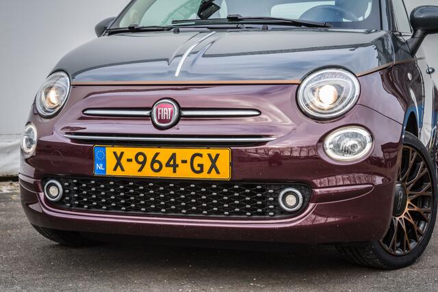Fiat 500C 1.2 69pk 4 cil. Lounge Collezione Navigatie/ Carplay/ Climate control/ 16" Lmv/ Cruise control/ Pdc achter