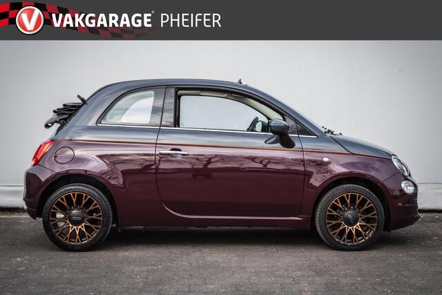 Fiat 500C 1.2 69pk 4 cil. Lounge Collezione Navigatie/ Carplay/ Climate control/ 16" Lmv/ Cruise control/ Pdc achter