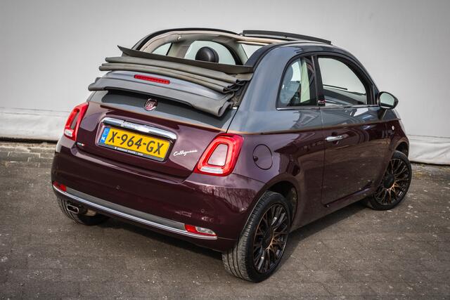 Fiat 500C 1.2 69pk 4 cil. Lounge Collezione Navigatie/ Carplay/ Climate control/ 16" Lmv/ Cruise control/ Pdc achter