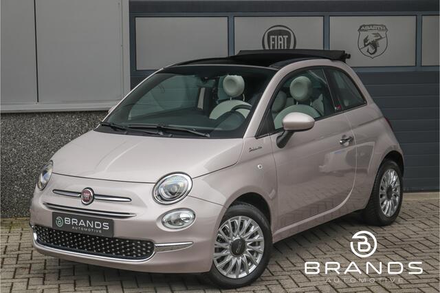 Fiat 500C 1.0 Hybrid Dolcevita 1e eig Carplay PDC Unieke kleur Garantie