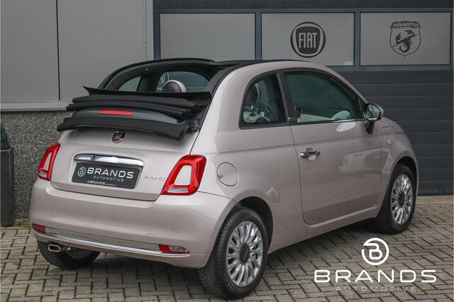 Fiat 500C 1.0 Hybrid Dolcevita 1e eig Carplay PDC Unieke kleur Garantie
