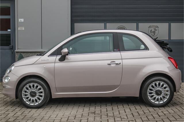 Fiat 500C 1.0 Hybrid Dolcevita 1e eig Carplay PDC Unieke kleur Garantie