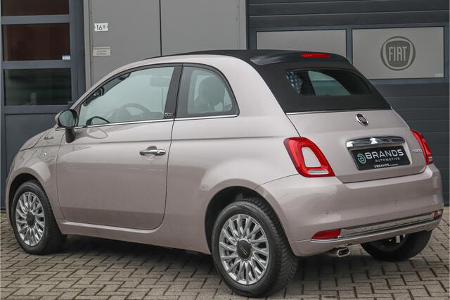 Fiat 500C 1.0 Hybrid Dolcevita 1e eig Carplay PDC Unieke kleur Garantie