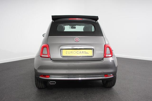 Fiat 500C 1.0 Hybrid Star Plus Leder Navigatie Digitale Cockpit Cruise Control Climate Control Lichtmetalen Velgen Parkeersensoren Achter