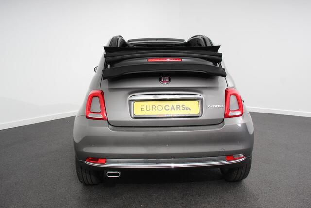 Fiat 500C 1.0 Hybrid Star Plus Leder Navigatie Digitale Cockpit Cruise Control Climate Control Lichtmetalen Velgen Parkeersensoren Achter