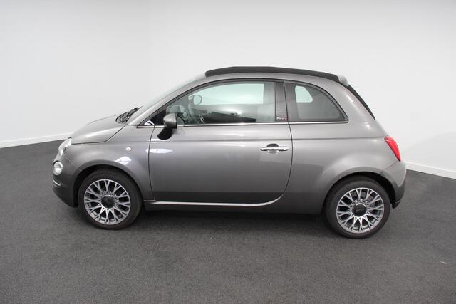 Fiat 500C 1.0 Hybrid Star Plus Leder Navigatie Digitale Cockpit Cruise Control Climate Control Lichtmetalen Velgen Parkeersensoren Achter