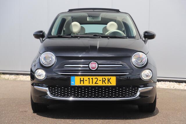Fiat 500C 1.0 Hybrid Lounge Cabrio Navigatie Carplay Android Airco Cruise Control 15 inch LMV