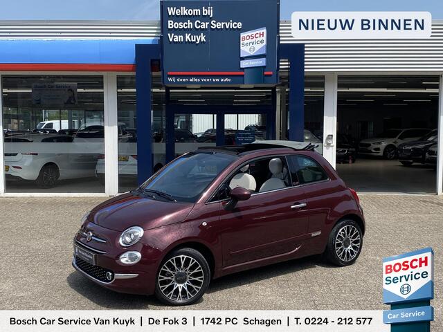 Fiat 500C 1.0 Hybrid Star / NL-Auto / 42.000 Km / Dealer-Onderhouden / Half-Leder / Apple-Carplay & Android Auto / DAB / Airco / Cruise-Control / ELKTR-Pakket / PDC Achter / LMV 16'' / ENZ.