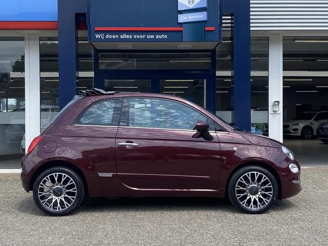 Fiat 500C 1.0 Hybrid Star / NL-Auto / 42.000 Km / Dealer-Onderhouden / Half-Leder / Apple-Carplay & Android Auto / DAB / Airco / Cruise-Control / ELKTR-Pakket / PDC Achter / LMV 16'' / ENZ.