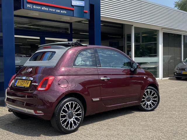Fiat 500C 1.0 Hybrid Star / NL-Auto / 42.000 Km / Dealer-Onderhouden / Half-Leder / Apple-Carplay & Android Auto / DAB / Airco / Cruise-Control / ELKTR-Pakket / PDC Achter / LMV 16'' / ENZ.
