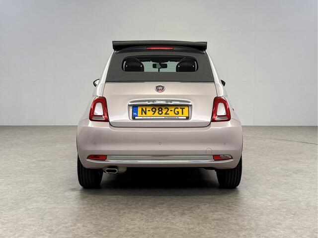 Fiat 500C 1.2 Lounge Cabriolet Clima Cruise Carplay Open Dak LED Leder PDC 16"LMV