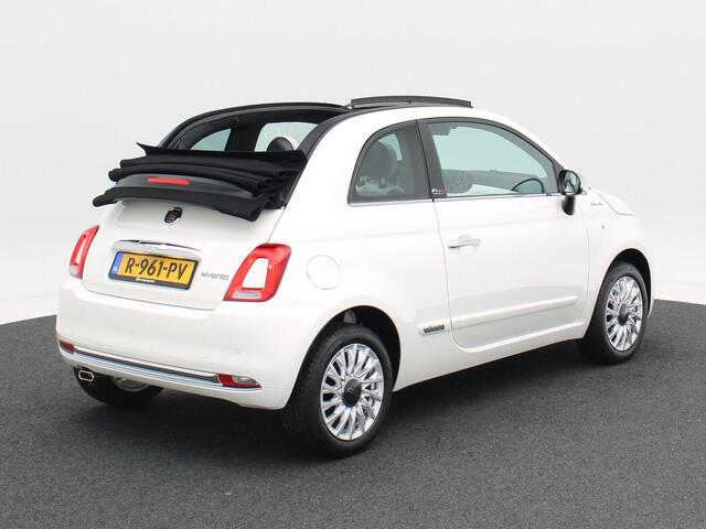 Fiat 500C 1.0 Hybrid Dolcevita 70 Pk | Cabrio Dak | Cruise Control | Airco | Bluetooth | 15 Inch | 17.412 Km!!