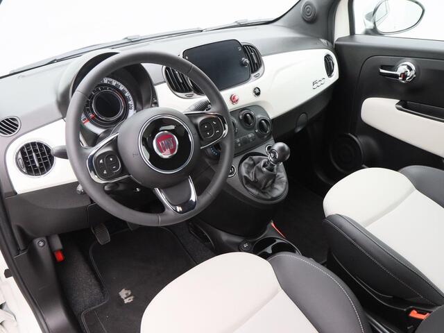 Fiat 500C 1.0 Hybrid Dolcevita 70 Pk | Cabrio Dak | Cruise Control | Airco | Bluetooth | 15 Inch | 17.412 Km!!
