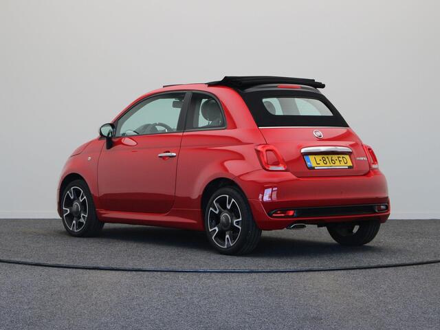 Fiat 500C 1.0 Hybrid Rockstar | Lederen bekleding | Cruise control | Apple carplay |