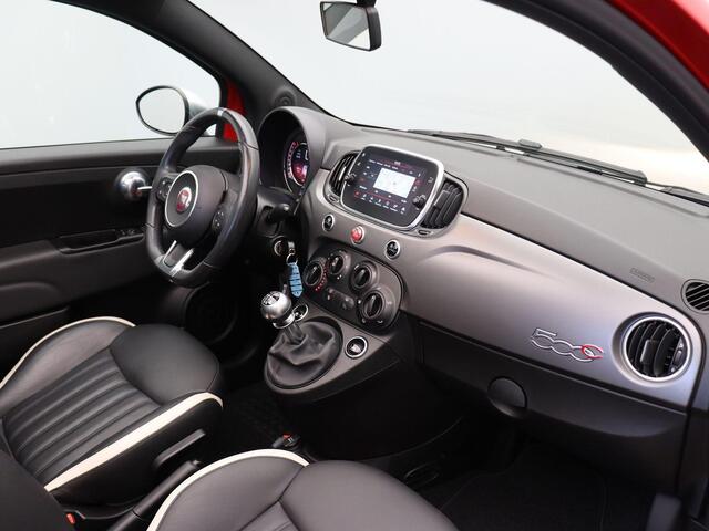 Fiat 500C 1.0 Hybrid Rockstar | Lederen bekleding | Cruise control | Apple carplay |