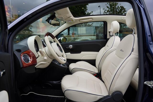 Fiat 500C Riva LTD Leder Beige Uniek 28 D.Km.