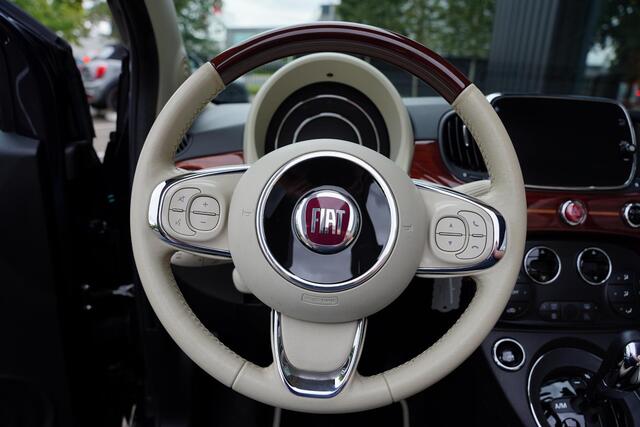 Fiat 500C Riva LTD Leder Beige Uniek 28 D.Km.