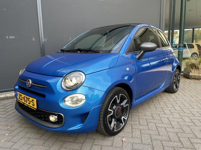 Fiat 500C 0.9 TwinAir Turbo Sport Airco - Cruise control - parkeersensoren achter - navigatiesysteem - Licht metalen velgen 16 inch - Mistlampen voor - Stuur mulftifunctioneel - sportstuur
