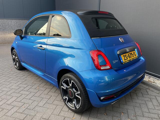 Fiat 500C 0.9 TwinAir Turbo Sport Airco - Cruise control - parkeersensoren achter - navigatiesysteem - Licht metalen velgen 16 inch - Mistlampen voor - Stuur mulftifunctioneel - sportstuur