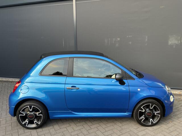 Fiat 500C 0.9 TwinAir Turbo Sport Airco - Cruise control - parkeersensoren achter - navigatiesysteem - Licht metalen velgen 16 inch - Mistlampen voor - Stuur mulftifunctioneel - sportstuur