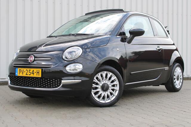 Fiat 500C 0.9 TwinAir Turbo Lounge | Incl. 12 maanden garantie | Cruise control | Airco | Bluetooth | Navigatie | DAB radio | Elektrische kap |