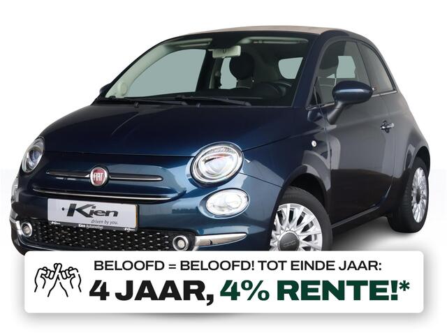 Fiat 500C 0.9 TwinAir Turbo Lounge | Groot Navi | Cruise Control | PDC achter |