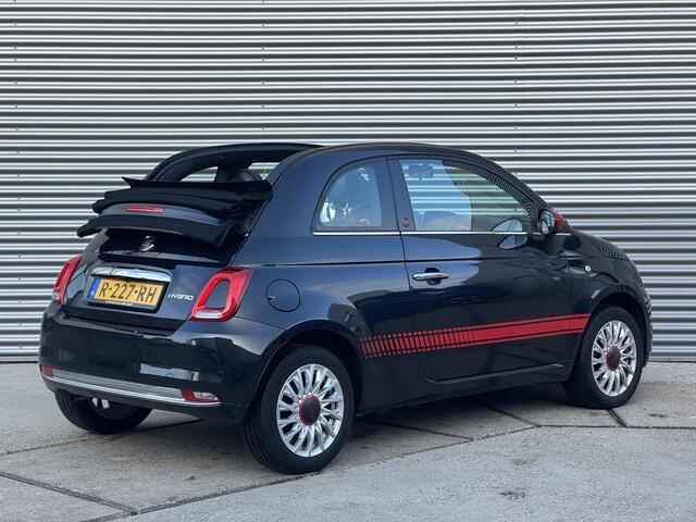 Fiat 500C 1.0 Hybrid RED Cabrio | 18.646km! | Leuke uitvoering | | Camera