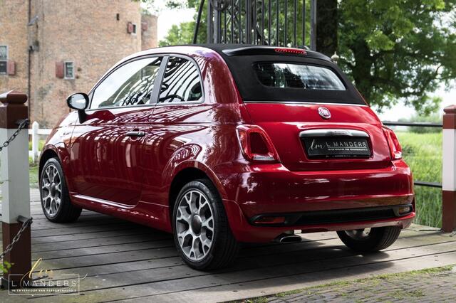 Fiat 500C 1.2 Sport 2018 ROOD | Cabriolet | Apple CarPlay