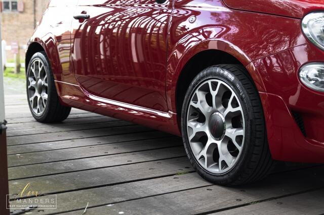 Fiat 500C 1.2 Sport 2018 ROOD | Cabriolet | Apple CarPlay