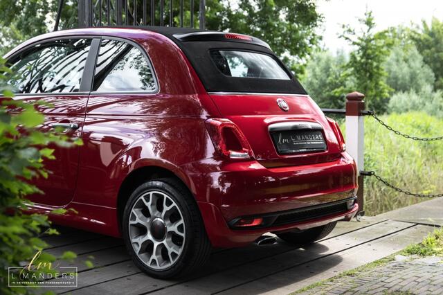Fiat 500C 1.2 Sport 2018 ROOD | Cabriolet | Apple CarPlay