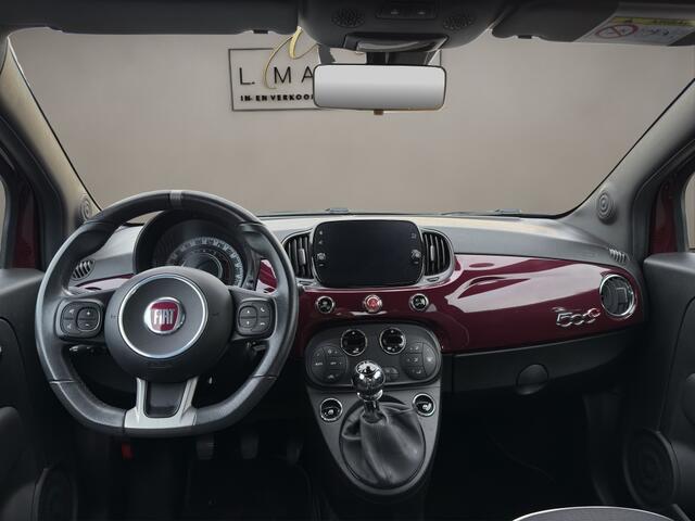 Fiat 500C 1.2 Sport 2019 BORDEAUX | Cabriolet | Apple CarPlay