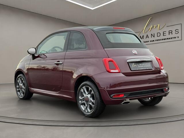 Fiat 500C 1.2 Sport 2019 BORDEAUX | Cabriolet | Apple CarPlay
