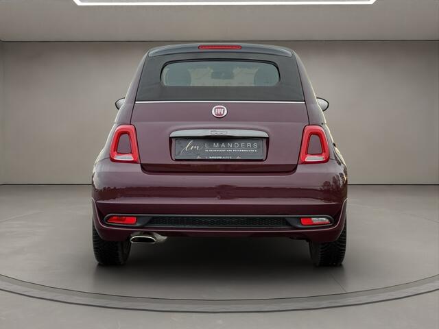 Fiat 500C 1.2 Sport 2019 BORDEAUX | Cabriolet | Apple CarPlay