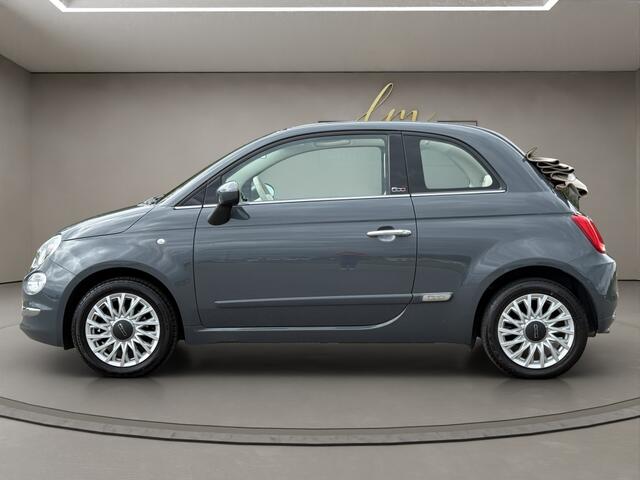 Fiat 500C 1.2 Lounge 2019 GRIJS | Cabrio | Navigatie | Airco