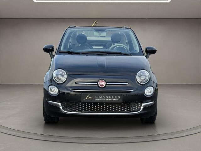 Fiat 500C 1.0 Hybrid Dolcevita 2022 ZWART | Cabriolet | Leder | Airco