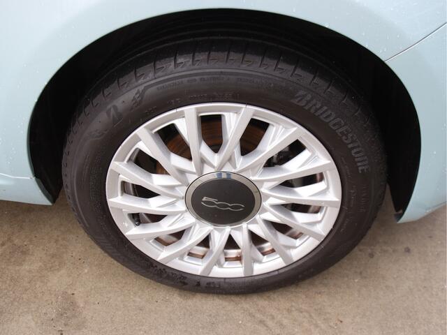 Fiat 500C 1.0 Hybrid Cabrio Carplay, Vitueel, Clima, Cruise Nieuwstaat! Prijspakker!