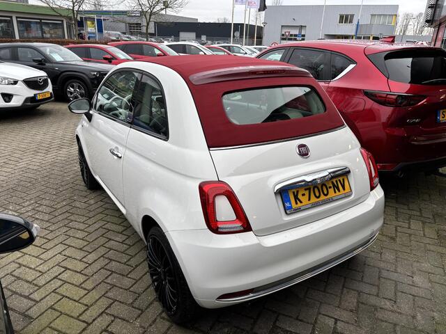 Fiat 500C 0.9 TwinAir 80PK Turbo Lounge , Cabrio, Clima, Cruise, Navi, Bluetooth, LMV 17 Inch