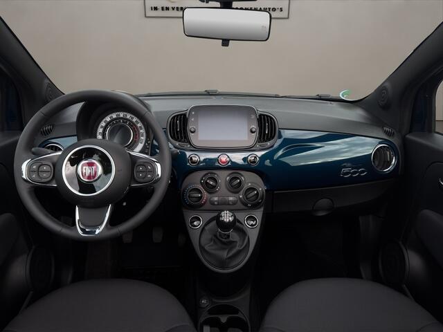 Fiat 500C 1.0 Hybrid Club 2023 BLAUW | Cabrio | Apple CarPlay