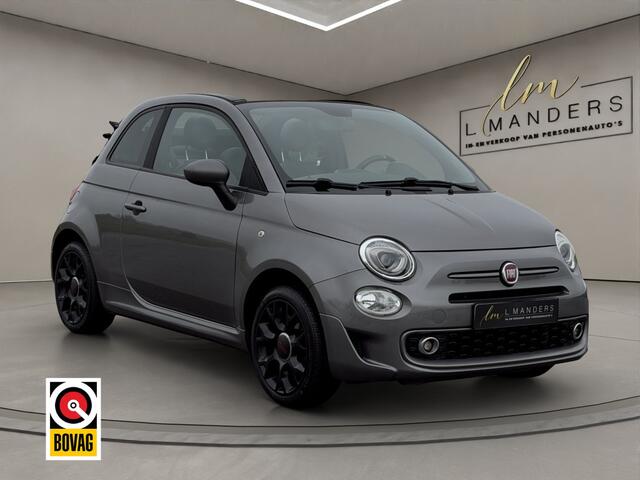 Fiat 500C 1.2 Sport 2017 GRIJS | Cabriolet | TomTom Navigatie
