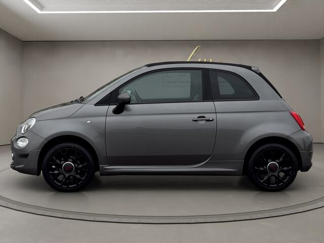 Fiat 500C 1.2 Sport 2017 GRIJS | Cabriolet | TomTom Navigatie