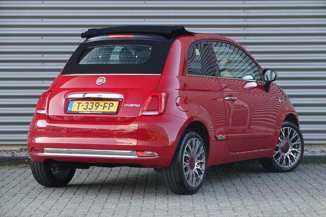 Fiat 500C 1.0 Hybrid RED | Carplay | Cruise | DAB | Airco | Navi |