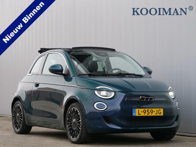 Fiat 500C Icon 42 kWh 119 Pk Automaat SOH 91,7 % Navigatie / Camera / DAB / Apple Carplay / PDC / Keyless