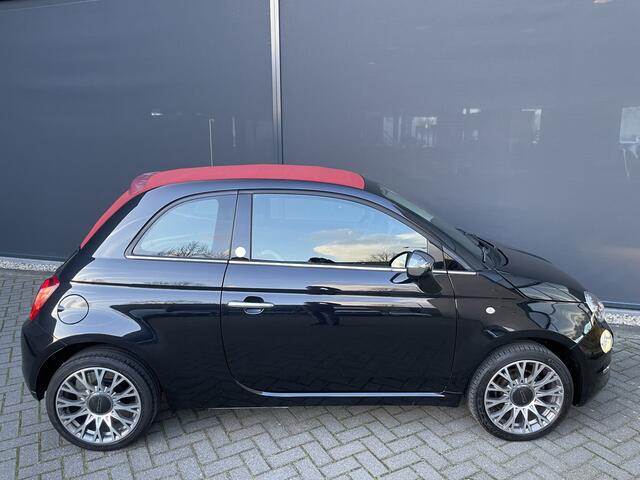 Fiat 500C 1.2 Lounge Airco - Apple carplay - Cruise control - Parkeersensor achter - Navigatiesysteem - Radio - Bluetooth - Licht metalen velgen 16 inch - Start/stop systeem - Elektrische ramen voor - Led dagverl