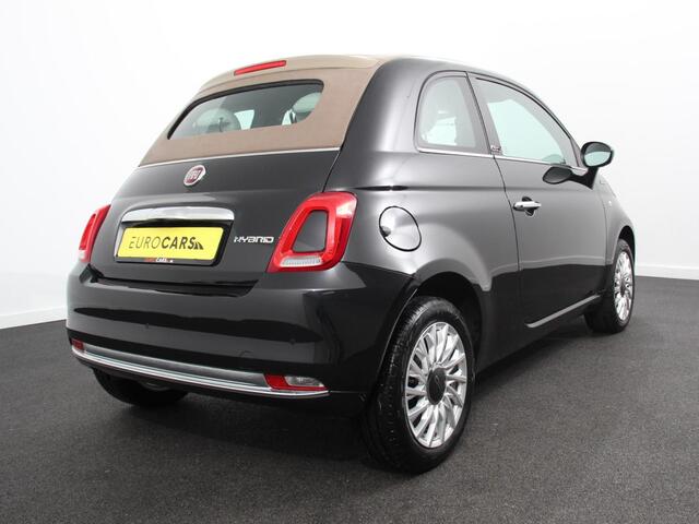 Fiat 500C 1.0 Hybrid Dolcevita Airco Cruise control Parkeersensor achter Radio Apple Carplay/ Android Auto