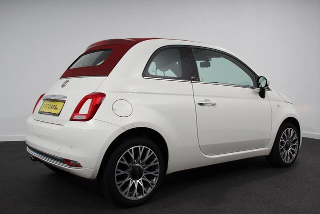Fiat 500C 1.2 Star | Leder | Navigatie | Climate Control | Parkeer sensoren | Digitale Cockpit | Cruise control | LMV 16"