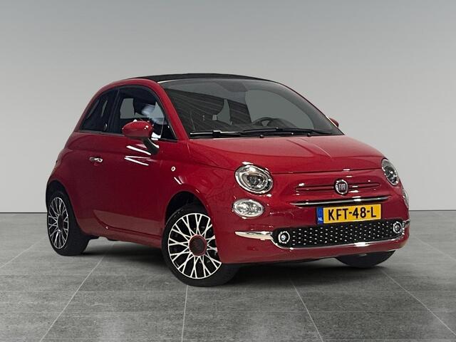 Fiat 500C Cabrio RED 1.0 Hybrid 70pk | CLIMA | NAVI | PARKEERHULP | CRUISE CONTROL | 16" LM-VELGEN | APPLE CARPLAY / ANDROID AUTO | DAB+