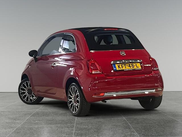 Fiat 500C Cabrio RED 1.0 Hybrid 70pk | CLIMA | NAVI | PARKEERHULP | CRUISE CONTROL | 16" LM-VELGEN | APPLE CARPLAY / ANDROID AUTO | DAB+