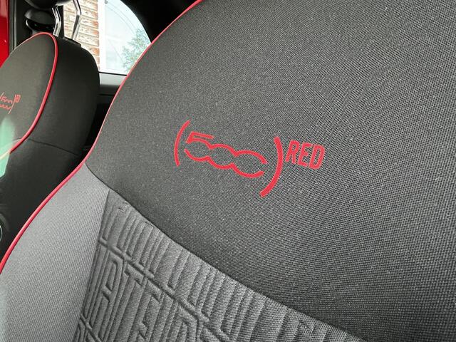 Fiat 500C Cabrio RED 1.0 Hybrid 70pk | CLIMA | NAVI | PARKEERHULP | CRUISE CONTROL | 16" LM-VELGEN | APPLE CARPLAY / ANDROID AUTO | DAB+