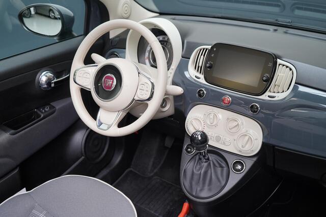 Fiat 500C 1.0 Hybrid Lounge | Apple Carplay | Airconditioning | Cruise control | Parkeersensoren
